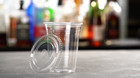12oz Clear Plastic Cups With Lids  100ct 200ct 300ct 400ct 500ct 1000ct 
