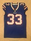 Siran Neal Buffalo Bills Game Worn Issued Used Jersey Nike Sz 38 Shows Wear