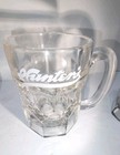Vintage Hunter s Root Beer Mug 8 Diamond Bevels Logo In White Upper Band 4 5 8  