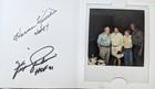Hof Ferguson Fergie Jenkins Harmon Killebrew Hand Signed Card Photo In Person