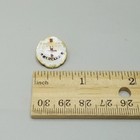 Vintage Baptist Sunday School Enamel Lapel Pin Brooch  Cross Crown