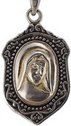Irish Connemara Marble Mother s Pendant Large  7031