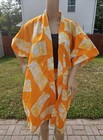 African Print 2 Piece Kimono With Shorts
