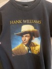Hank Williams Sr Rare Vintage Y2k 2002 Vintage Gildan Heavy Cotton Tshirt Mens L