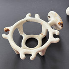 Large Lot Of Antique Hot Cold Porcelain Faucet Handles Sink Plumbing Tub   