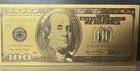 24k Gold Plated Foil  100 Dollar Bill Collectible Novelty Collection Note Gift