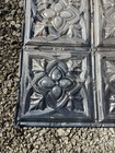 Antique Metal Tin Ceiling Tile 24    X 24  Salvaged Vintage 