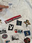 Vintage Lot Of 4 T-shirts Mixed Brands And Sizes   