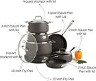 All-clad Ha1 Hard Anodized Cookware Sets  your Choice Of Ha1 5pc  10pc And 13pc 