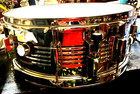 Snare Drum   Chrome Over Steel    Excellent Condition   percussion Plus   Llllll