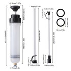 Fluid Extraction Filling Syringe Transfer Liquid Pump Oil Extractor Automotive