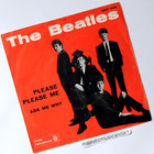 Rare Red Cover Original 1964 The Beatles Please Please Me 7  Vinyl 45