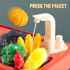 43-pieces Kids Kitchen Cooking With Sound   Light Playset pretend Play Food Toys