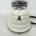 Vintage 50s Osterizer Blender Model 10 White Usa Made W  Mason Jar Attachment