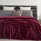 Oversized King Fleece Blanket 120x120 - Soft Cozy 3d Jacquard Flannel
