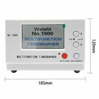 No 1900 Weishi Timegrapher Mechanical Watch Timing Machine Multifunction Us Plug