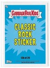 2017 Topps Gpk Garbage Pail Kids Battle Of The Bands Yellow Snow Joe 13b Botb Nm