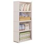 4 Tier Closet Wardrobe Bag Storage Cabinet With Lid Closet Organizer Bedroom
