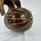 Vintage Asian Rawap Musical String Instrument Snakeskin Design 23 Inches Long