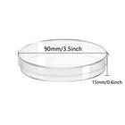 30 Pack Plastic Petri Dishes With Lids 90 X 15mm Bioresearch Sterile Petri Dish 