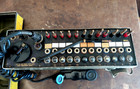 Us Army Field Telephone Switchboard Sb-22a  pt Full Set W  Headset