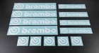 10x Caliper Decal High Temp For Brembo 6   4 Piston Kit - Choose Color - Fast
