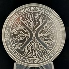 2024 Xrp   Ripple - 1 Oz 0 999 Silver Bu Mintage 1000 Crypto Intaglio Mint W coa
