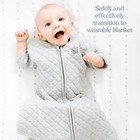 Halo Easy Transition Sleepsack Wearable Blanket  Tog 1 5  Heather Grey  Small