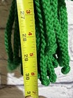 Vintage Handmade Macrame Christmas Tree Wall Hanging 30    Wood Beads Retro Decor