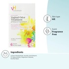 Vh Essentials Vaginal Odor Treatment  Ph Balanced Suppositories  6 Tablets