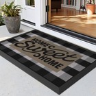 Front Door Mat Welcome Non-slip Doormat Carpet For Outdoor Indoor Entrance Floor