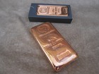 Beautiful Minted Germania 1000   1 Kilo  Gram Copper  Bar Sealed In The Box     