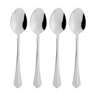 Oneida Juilliard Stainless Steel Fine Flatware Dishwasher Safe Teaspoons  4pcs