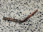 Solid Copper Gutters  12 Copper Gutter Shank For Sheeting - 4 12 - Reclaimed