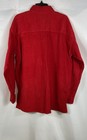 Vintage 90s Marlboro Unlimited Terribles Casino Red Corduroy Jacket Sz M