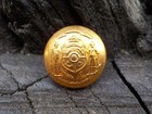 Old Rare Vintage Antique War Relic Wisconsin State Seal Vest Button