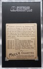 1910 Hassan Mecca Cigarette Tobacco Boxing Card T218 Johnny Coulon Sgc 4