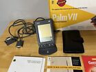 Vtg 3com Palm Vii Connected Organizer Pilot In Box With Manuals Works Read