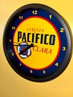Pacifico Clara Cerveza Beer Bar Advertising Wall Clock Sign