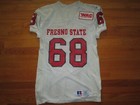 Freson State Bulldogs Vtg 90s 1993   Authentic Game Worn Football Jersey Wac 50