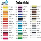 Ink Stitch Design Your Own Custom Logo Texts Stitching C-free Men Half Zip Up
