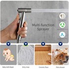 Handheld Shower Head  Stainless Steel Bidet Spray   Us Toilet Shattaf Adapter Ho