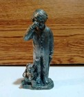 3-michael Ricker Pewter 1989 Figures  Numbers 1135 7096 15120