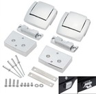 For Harley Touring Glide Road 1993-2013 Rear Pack Trunk Premium Latches Set Us