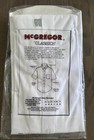 Vintage Mens Mcgregor Classics White Short Sleeve Button Down Shirt Size 16 Nwt