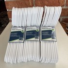 Children   s Plastic Hangers 3 X  10 Pack Your Zone Brand New  White Made In Usa