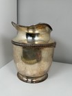 Poole Epca Silverplate Water Pitcher With Ice Guard 1023a Plated Vintage Antique