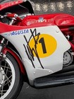 Giacomo Agostini Signed Minichamps 1 12 Mv Agusta 500 Cc 1970 Gp  missing Stand 