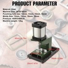 Pneumatic Grommet Press Heavy Duty Grommet Machine Eyelet Grommet Machine