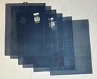 38 Pc - 7 Mesh Plastic Canvas Lot Multi Colors   read